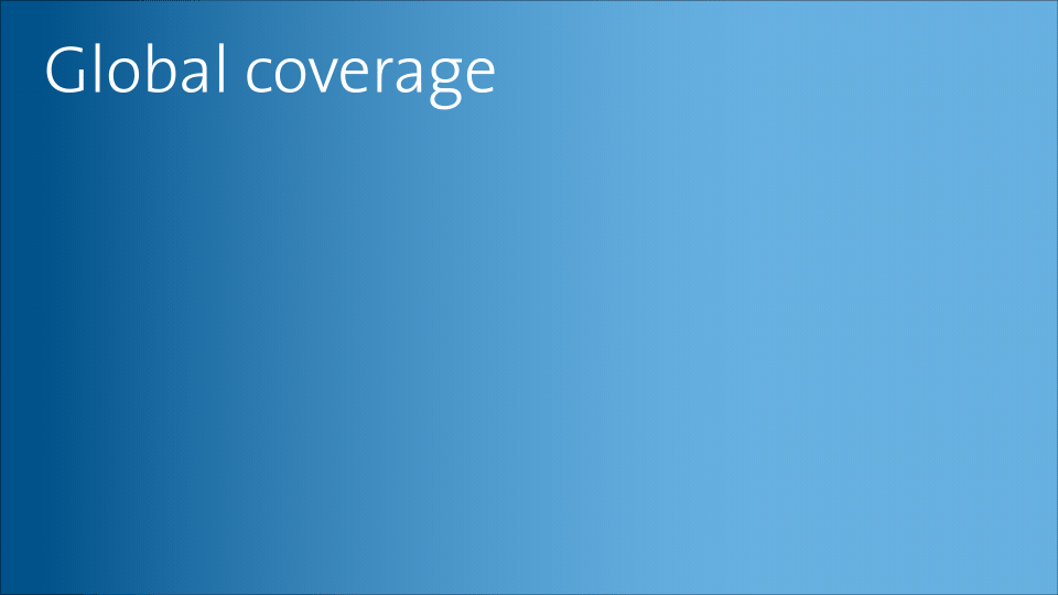 global coverage metrics